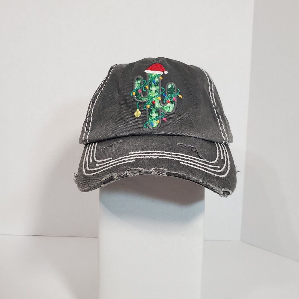 KBETHOS Vintage Cactus Baseball‎ Cap Hat, Christmas Cactus. Strapback.